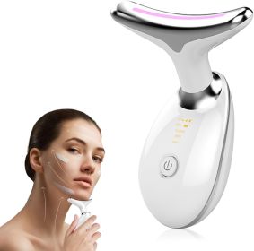 Neck Face Massager Face Sculpting Tool 3 Colour Modes And Vibration For Facial Massager For Double Chin (Option: W13535667)
