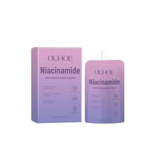 OUHOE Nicotinamide Brightening Body Cream, Moisturizes Even Skin Tone, Firming And Relieving Dry Body Lotion (Option: 100g-124.9g-6.22*3.66*0.79inch)
