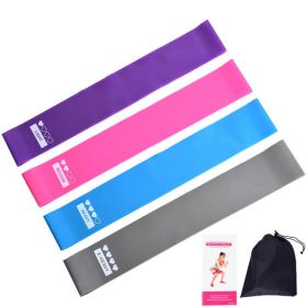 Resistance Bands Sealing Elastic Booty Sport Bodybuilding Rubber Band For Fitness Gym Leagues Equipment Sports Mini Yoga (Option: Set)