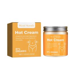 West&Month Body Care Cream, Massage Skin Legs Arms Waist Body Firming Cream (Option: 100g-132g-2.48*2.48*2.32inch)