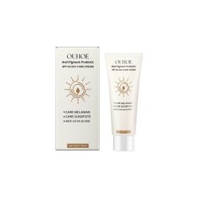 OUHOE Protective Moisturizing Face Cream, Summer Outdoor Moisturizing, Moisturizing And Brightening Skin Care Refreshing Isolation Lotion (Option: 50g-70g-5.31*1.57inch)