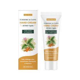 West&Month Turmeric Clove Oil Hand Cream, Gentle Moisturizing And Hydrating Winter Hand Cream For Dry Hands (Option: 50g-69.7g-5.3*1.6*1.6inch)