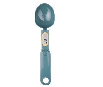 Kitchen Scale Measuring Spoon Scale (Option: Dark green)