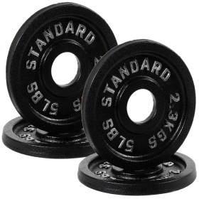 Only Supports Self Picking Cast Iron Weightlifting Boards For Strength Training And Weightlifting, With Multiple Set Sizes Available (Option: 5LB Set of4)