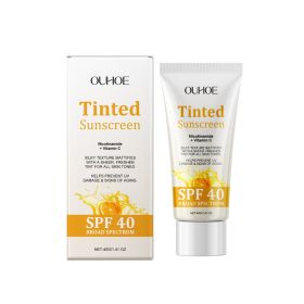 OUHOE Vitamin C Protective Cream, Summer Outdoor Radiation Isolation Mild Refreshing Non-Sticky Moisturizing Protective Cream (Option: 40g-55.6g-4.72*1.42inch)