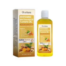 OceAura Turmeric Body Care Oil, Nourishing And Hydrating Body Care Oil For Daily Skin Care (Option: 100ml-111.08g-4.45*1.77*1.38inch)