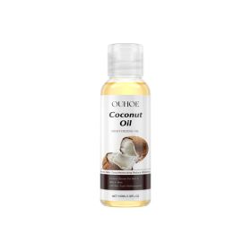 OUHOE Coconut Essential Oil Hydrates And Moisturizes Skin, Facial Body Whitening, Moisturizing Hair Care Essential Oil (Option: 100ml-111.9g-4.81*1.5inch)