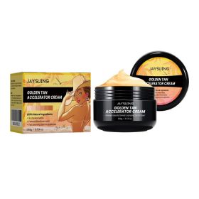 Jaysuing Help Black Cream, Beach Sunbathing Help Tan Skin Moisturizing Black Lotion (Option: 100g-130g-2.68*2.68*2.05inch)