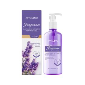 Jaysuing Ladies Lavender Shower Gel Cleans Skin Gently, Refreshes, Moisturizes And Leaves Fragrance (Option: 100ml-138g-6.02*1.69*1.69inch)