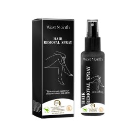 West&Month Cleansing Spray, Refreshing And Gentle Cleansing And Smoothing Body And Skin Spray All Over Armpit Hair Arms (Option: 100ml-130g-5.82*1.57*1.57inch)