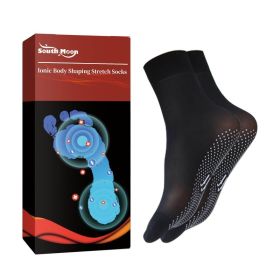 South Moon Ionic Body Shaping Stretch Socks, Outdoor Sports Comfortable Breathable Non-slip Foot Care Elastic Socks (Option: 1pair-50g-1.96*3.54*0.78inch)