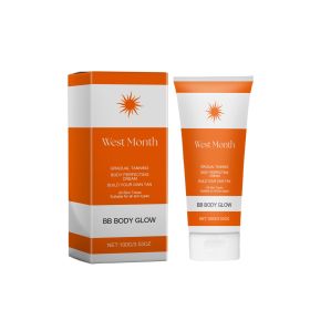 West Month Anti-Tanning Cream, Beach Anti-Tanning Cream For Tanning And Tan Skin Care Cream (Option: 100g-115.9g-6.49*1.58*1.58inch)